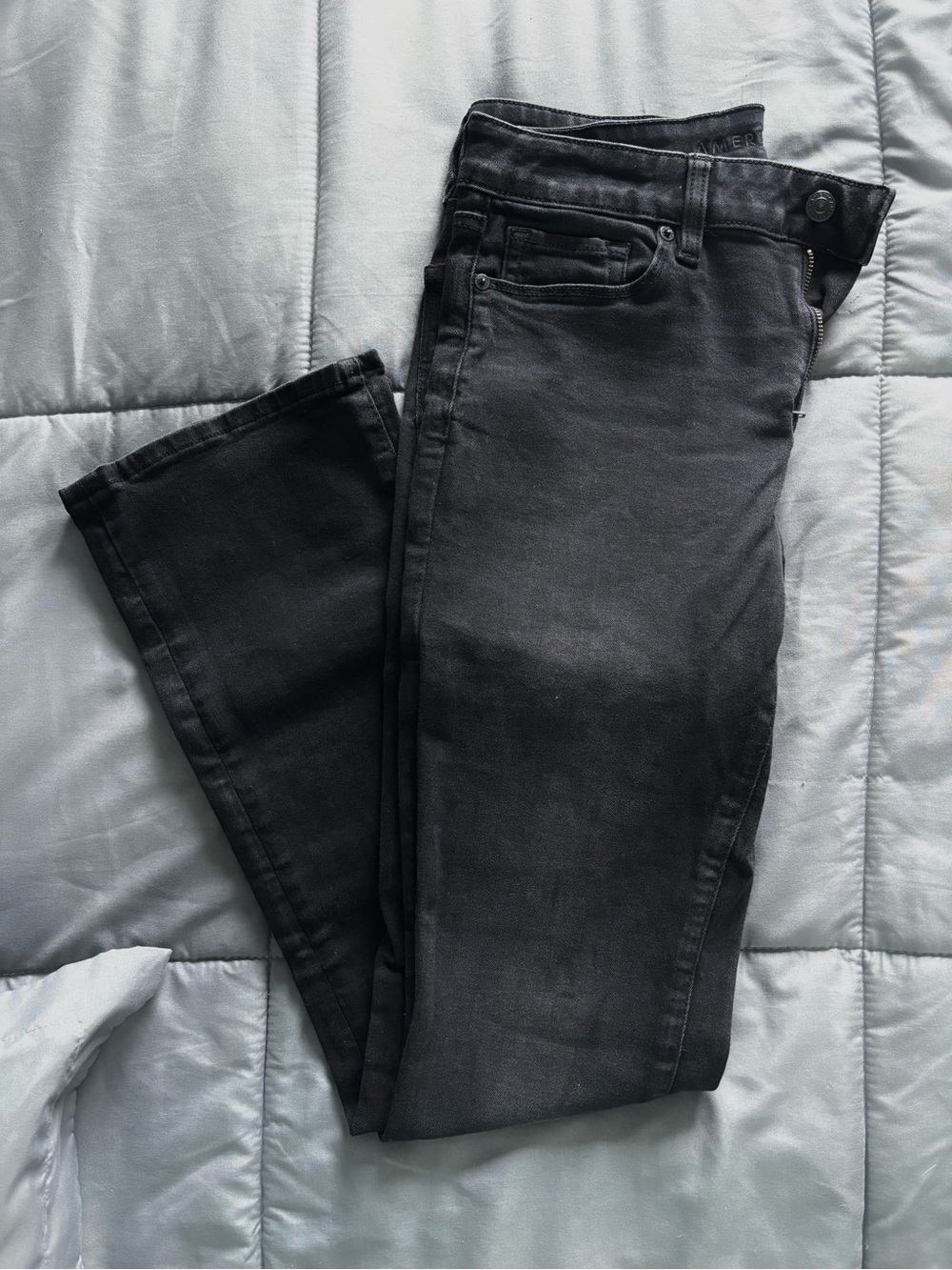 AE Next Level High-Waisted Skinny Kick Jean